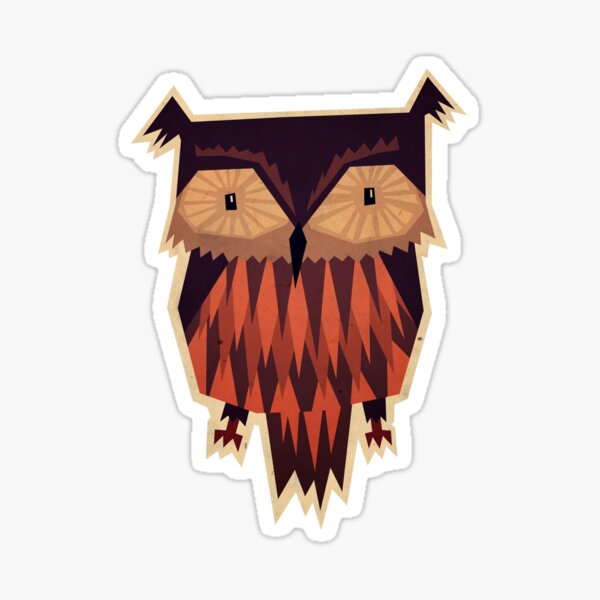 Owl Sticker