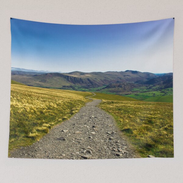 Item preview, Lake District vibrant view from Mountain Skiddaw on a sunny day designed and sold by chiaravisuals.