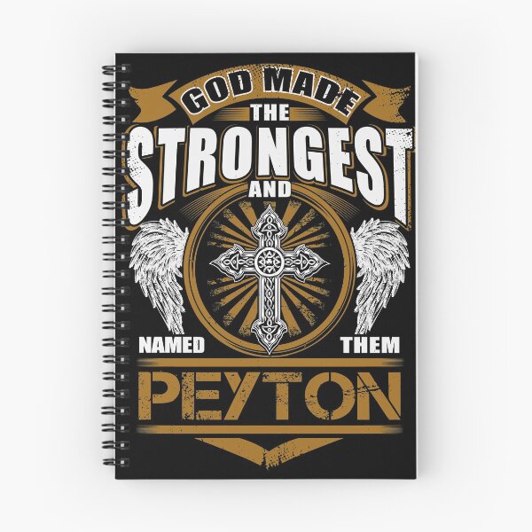 Item preview, Peyton Name T Shirt - God Found Strongest And Named Them Peyton Gift Item Tee designed and sold by artiagasonya.