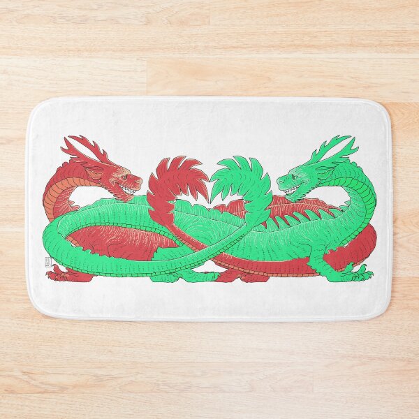 Item preview, Dragon Love (Red and Green) designed and sold by David Lee  INGERSOLL.