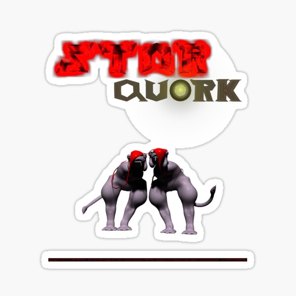 801. STAR QUORK (Cyoven'Hant Prows in red bra) Sticker