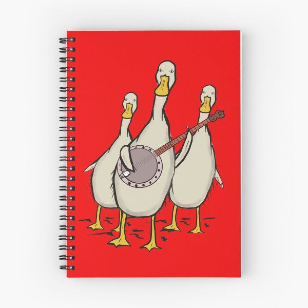 Item preview, Banjo playing ducks designed and sold by iancoppack.