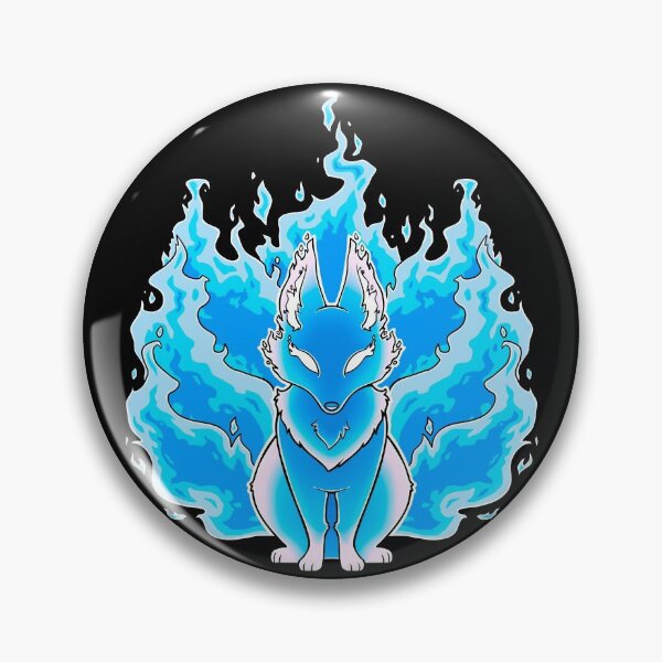Item preview, Fire Fox - Blue Flame designed and sold by MillyD13.