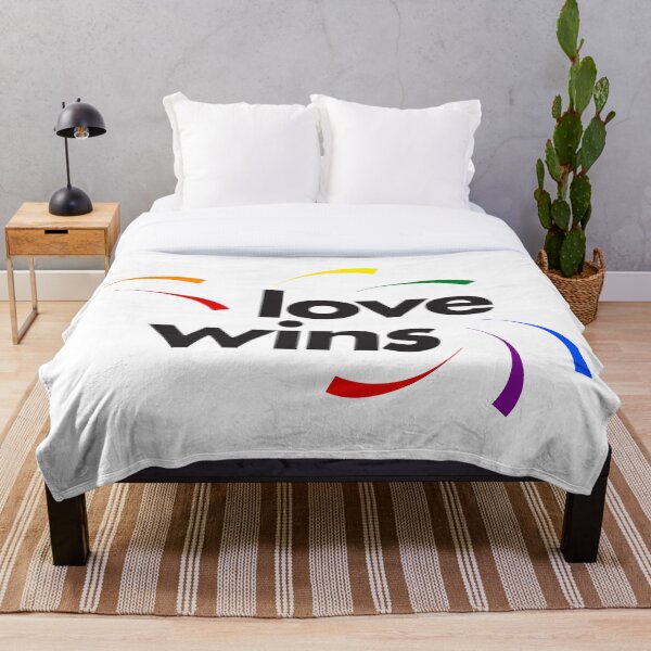 Aperçu de l'œuvre Design graphique coloré, moderne et ludique de Love Wins créée et vendue par theendup.