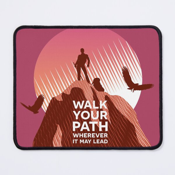 Item preview, Walk Your Path - Red designed and sold by yulia-rb.