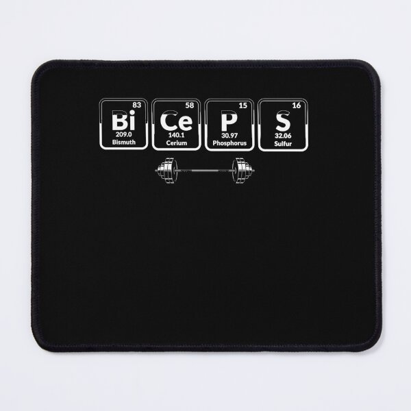Item preview, Bodybuilding Weightlifting Biceps Periodic Table Workout Fun designed and sold by Dressed For  Duty.