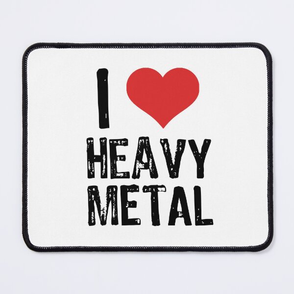 Item preview, I Love Heavy Metal designed and sold by The "I Love Everything" Shop.