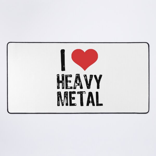 Item preview, I Love Heavy Metal designed and sold by The "I Love Everything" Shop.