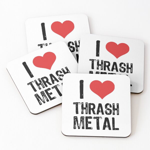 Item preview, I Love Thrash Metal designed and sold by The "I Love Everything" Shop.