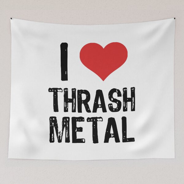 Item preview, I Love Thrash Metal designed and sold by The "I Love Everything" Shop.