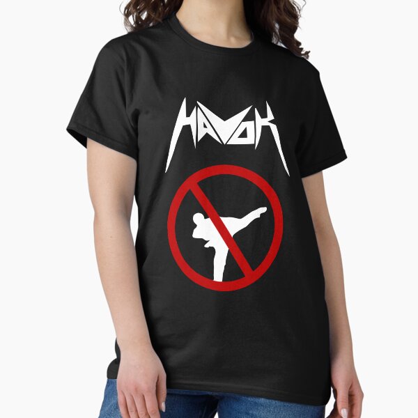 (v2)Havok No karate in the pit unisex karate martial arts t shirt,mobile covers,mugs etc for male female Classic T-Shirt