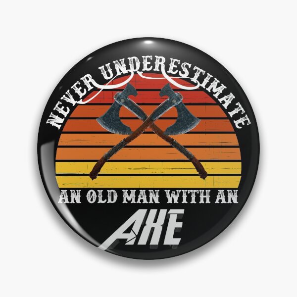 Artikelvorschau, Unterschätze niemals einen alten Mann mit einer Axt entworfen und verkauft von Mohamedprf.