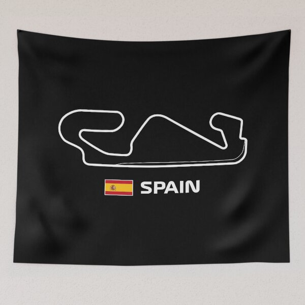 Item preview, Circuit 2022 - Sixth Race of the Season (Spanish GP - Black BG) designed and sold by FilipeFerreira.