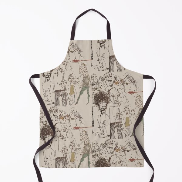 Item preview, funny drawing, cartoon, ridicolous, people, man and woman, crazy, frantic, insane, lunatic designed and sold by NessArtByEwa.