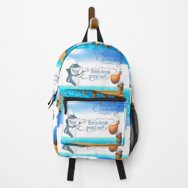 Item preview, the shark talks to the pelican designed and sold by Karine Dupras.