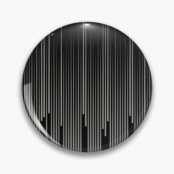 Item preview, Black and Taupe Frequency Stripes Line Pattern Pairs DE 2022 Trending Color Reclaimed Wood DET625 designed and sold by ColorOfTheYears.