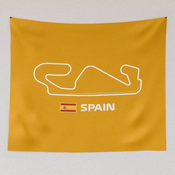 Item preview, Circuito 2022 - Sexta carrera de la temporada (GP de España - Amarillo BG) designed and sold by FilipeFerreira.