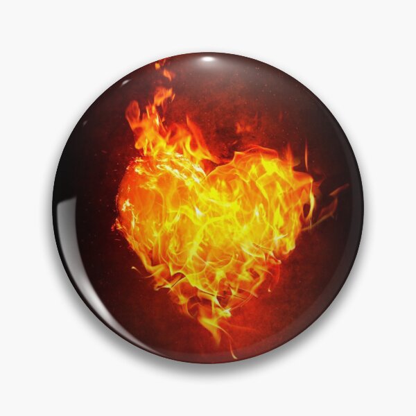 Item preview, Burning Heart designed and sold by artistoutfitter.