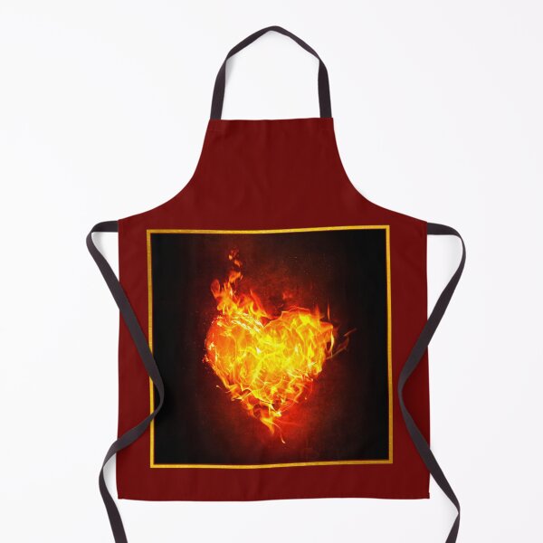 Item preview, Burning Heart designed and sold by artistoutfitter.