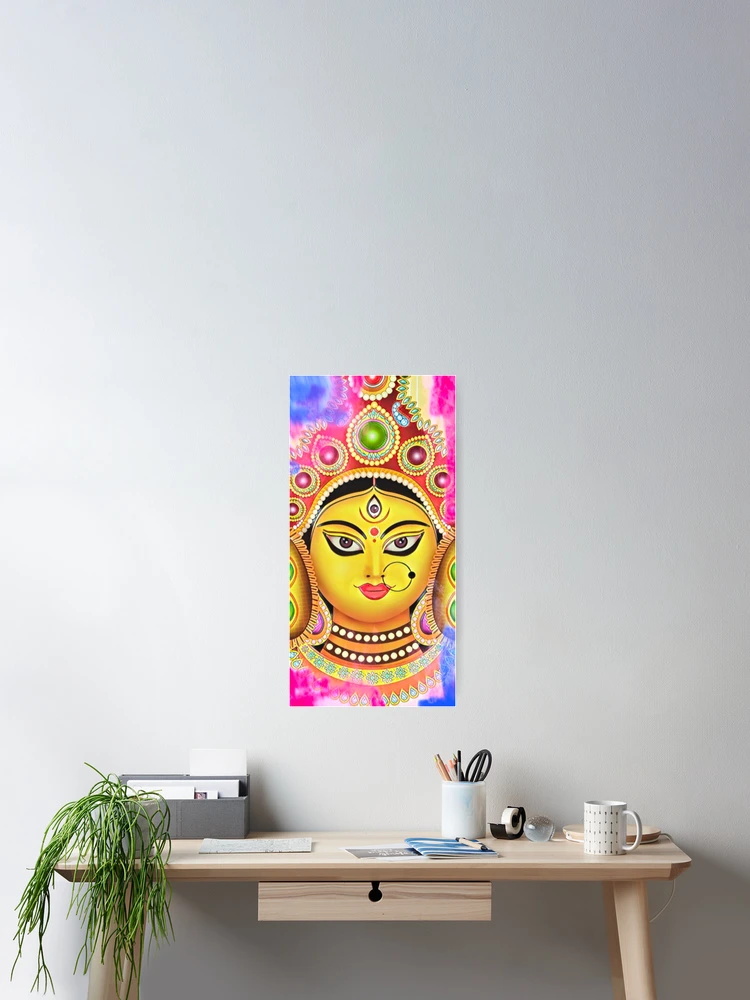 Thumbnail 2 of 3, Poster, Durga designed and sold by RakshaSD.