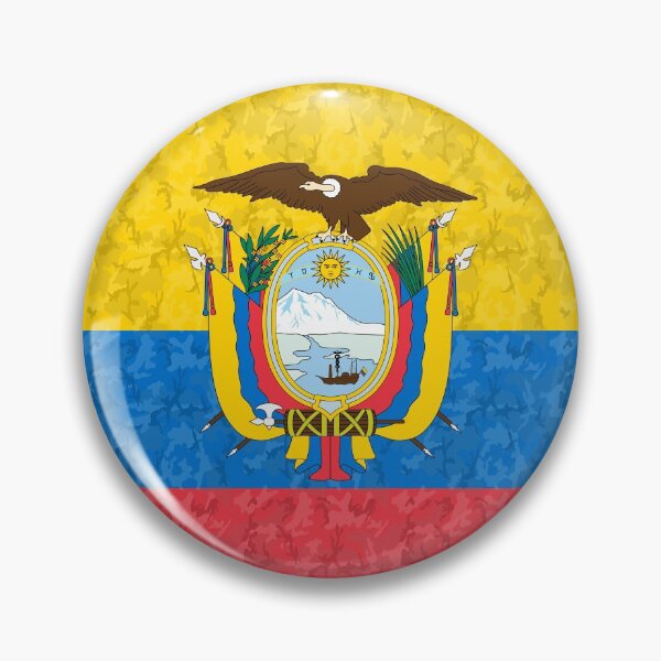 Item preview, 65 MCMLXV Ecuadorian Flag Camouflage Pattern designed and sold by 65 MCMLXV.