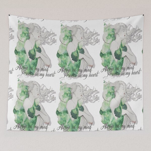 Item preview, forever in your mind lovers  designed and sold by 3sofie.