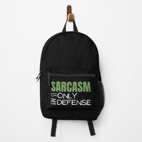 Item preview, Sarcasm is my only defense designed and sold by earthlingsmerch.