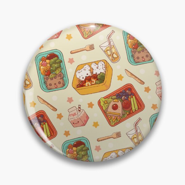 Item preview, Cute Lunch Boxes Pattern designed and sold by MizzKarizmah.