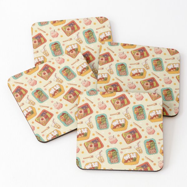 Item preview, Cute Lunch Boxes Pattern designed and sold by MizzKarizmah.