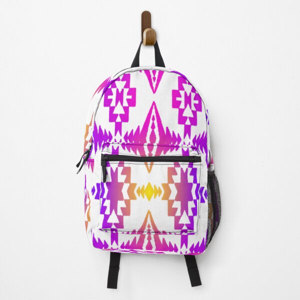 Item preview, Purple / Pink / Yellow / White Gradient Native Print designed and sold by JMWCD.