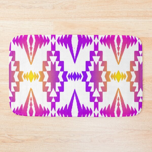 Item preview, Purple / Pink / Yellow / White Gradient Native Print designed and sold by JMWCD.