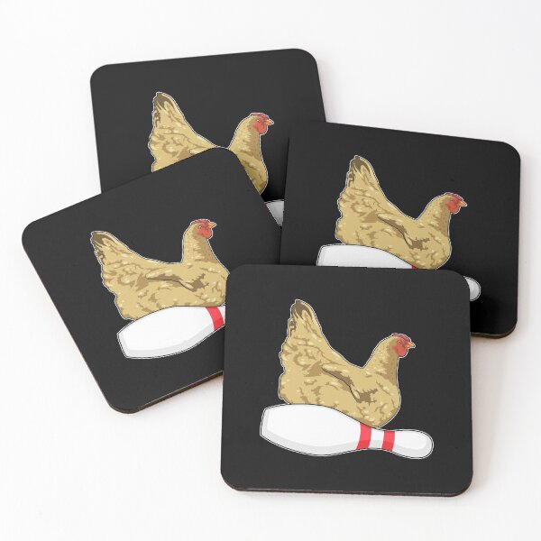 Item preview, Chicken at Bowling with Bowling pin designed and sold by Snabdesign84.