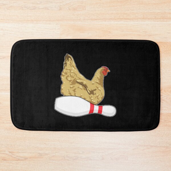 Item preview, Chicken at Bowling with Bowling pin designed and sold by Snabdesign84.