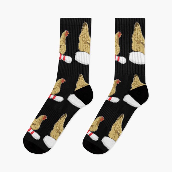 Item preview, Chicken at Bowling with Bowling pin designed and sold by Snabdesign84.
