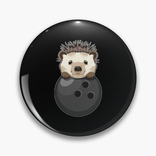 Item preview, Hedgehog Bowling Bowling ball  designed and sold by Snabdesign84.