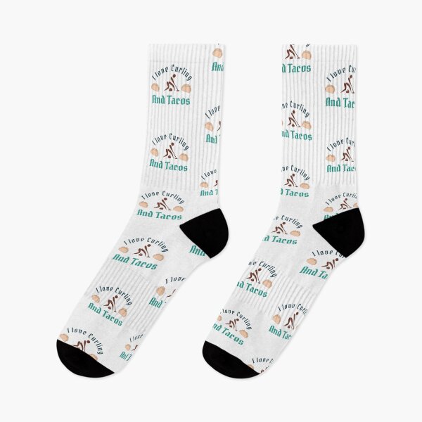 Item preview, I love Curling And Tacos designed and sold by FERHOUD.