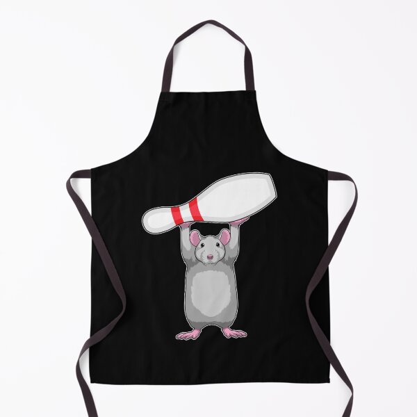 Item preview, Mouse at Bowling with Bowling pin designed and sold by Snabdesign84.