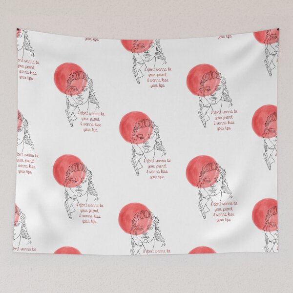 Item preview, Linework Woman III - Girl In Red designed and sold by Patricia Sullivan.
