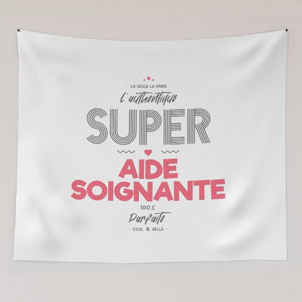 Aperçu de l'œuvre L authentique super aide soignante créée et vendue par lepetitcalamar.