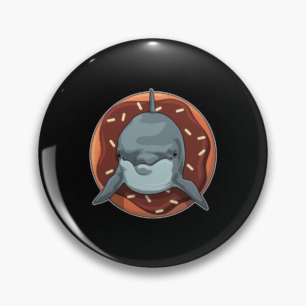 Artikelvorschau, Delfin mit Donut entworfen und verkauft von Snabdesign84.