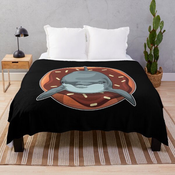 Artikelvorschau, Delfin mit Donut entworfen und verkauft von Snabdesign84.
