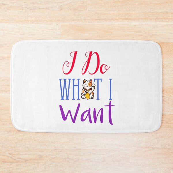 Item preview, I Do What I Want Funny unisex T-shirt For cat Lovers. designed and sold by Sloyar.