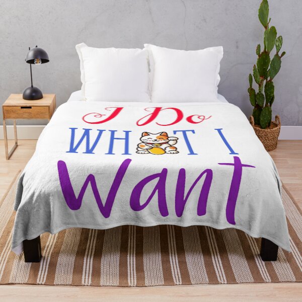 Item preview, I Do What I Want Funny unisex T-shirt For cat Lovers. designed and sold by Sloyar.