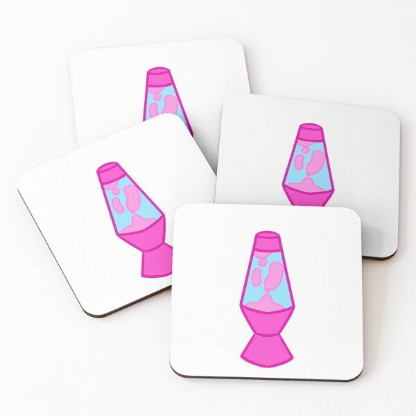 Item preview, pink blue lava lamp in cotton candy blue designed and sold by pixie-bubbles.