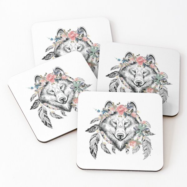 Item preview, BOHEMIAN STYLE WOLF ART designed and sold by Best-Designers.