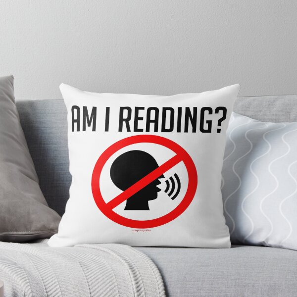 Item preview, Am I reading? Then please be quite designed and sold by notquitepolite.