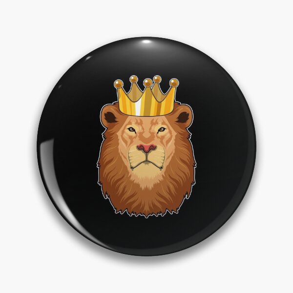 Item preview, Lion as King with Crown designed and sold by Snabdesign84.