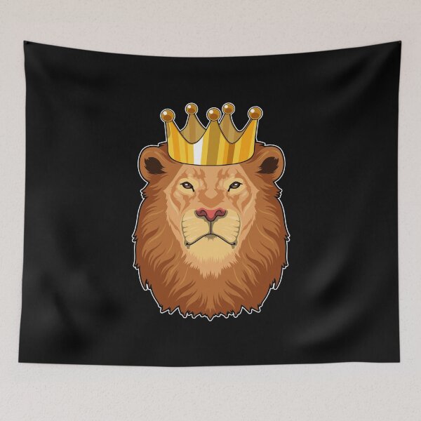 Item preview, Lion as King with Crown designed and sold by Snabdesign84.