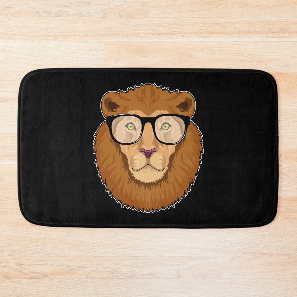 Item preview, Lion as Nerd with Glasses designed and sold by Snabdesign84.