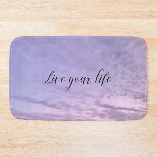 Item preview, Live your life with Purple Cloudy Sky designed and sold by TheArtAngels.